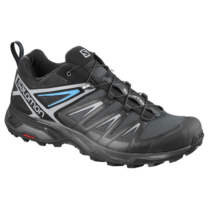 Salomon X ULTRA 3 Zapatillas Trekking Hombre - Plateadas / Negras - Colombia (01935-QHMD)